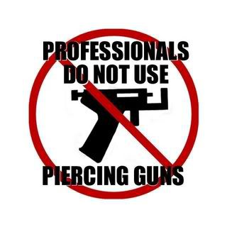 The Dangers of Ear Piercing Guns