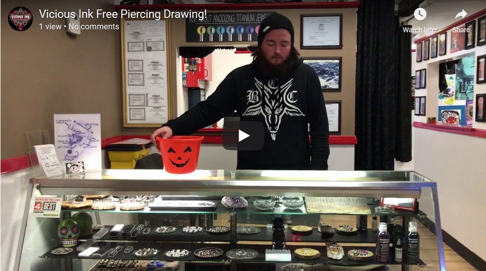 Free Piercing Drawing